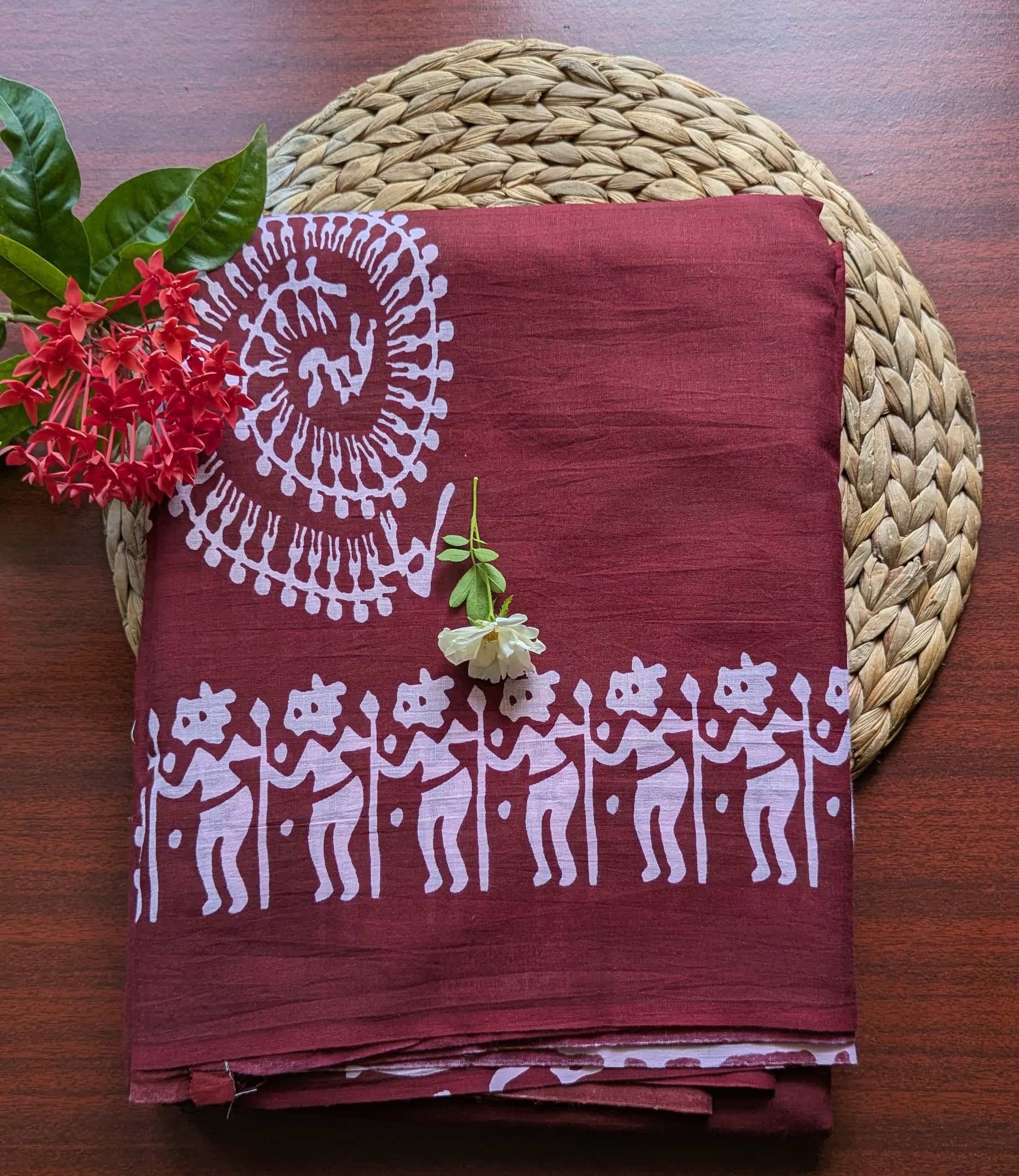 Mul Cotton Saree