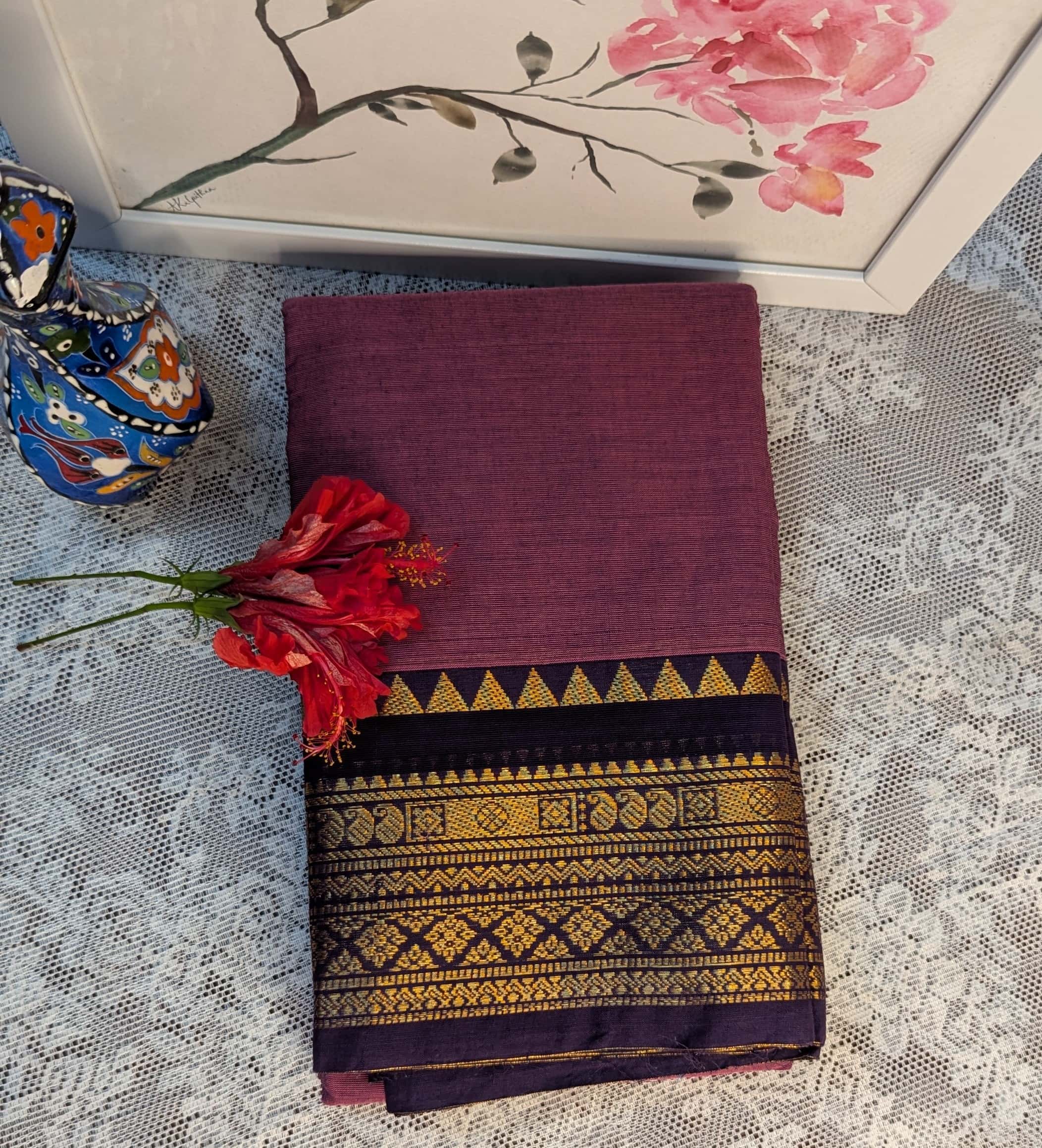 Chettinad Cotton Saree
